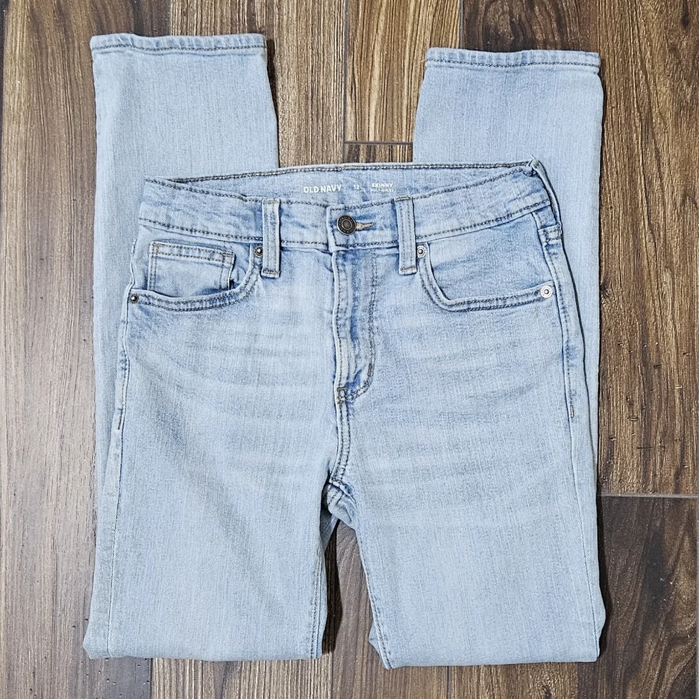 OLD NAVY Skinny Built In Flex Light Wash Jeans